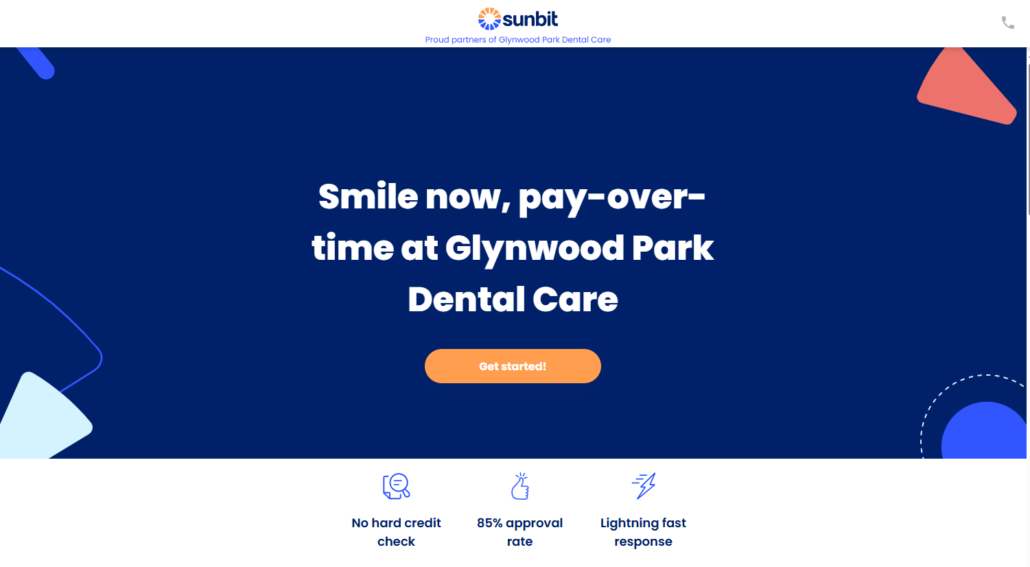 Glynwood Sunbit Financing Offer
